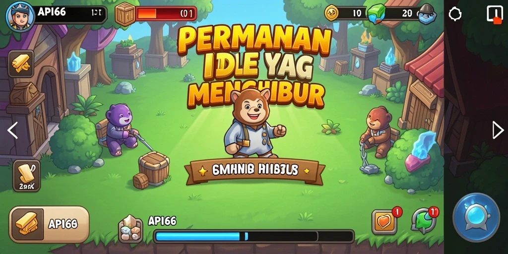 Tampilan gameplay seru dari API66 yang menghibur.