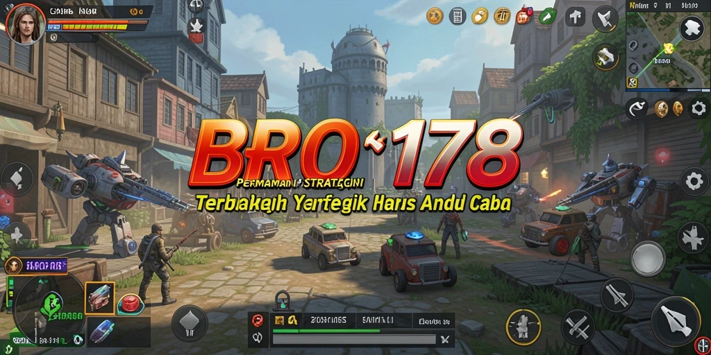Tangkapan layar gameplay BRO178, menunjukkan taktik dan strategi yang mendebarkan.
