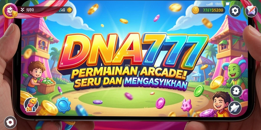 Tampilan gameplay seru dari DNA777 yang menampilkan aksi cepat dan tantangan Arcade.