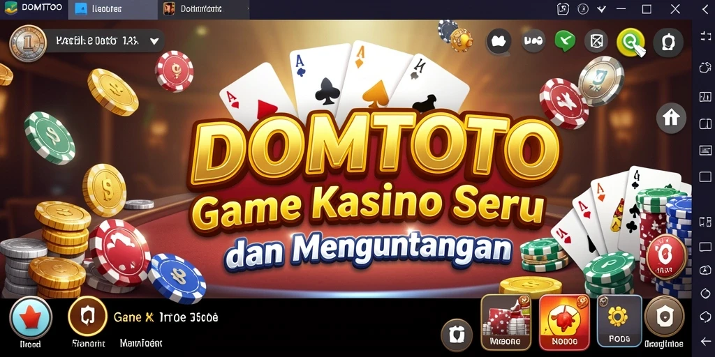 Screenshot gameplay DOMTOTO yang menarik dan penuh keseruan Kasino.