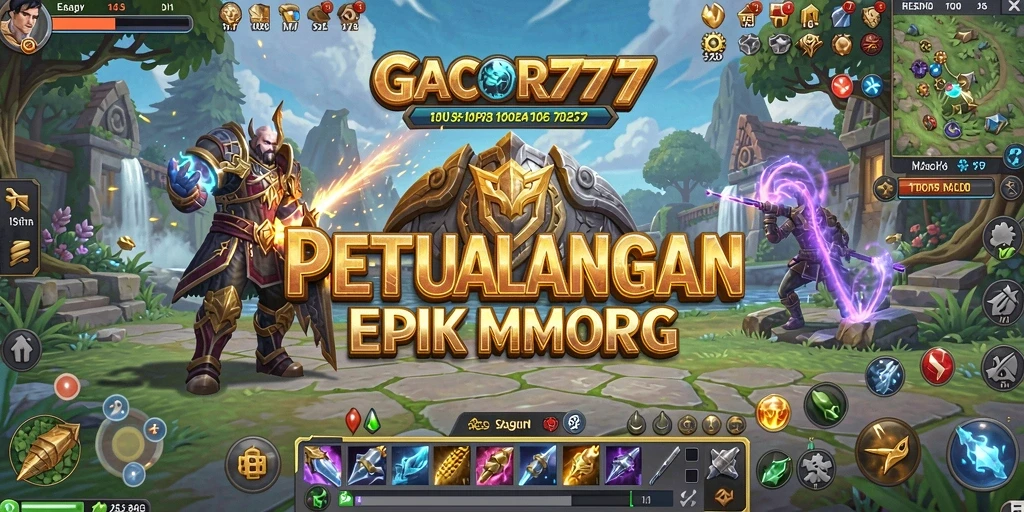 Screenshot menampilkan aksi seru dalam GACOR777 saat berpetualang.