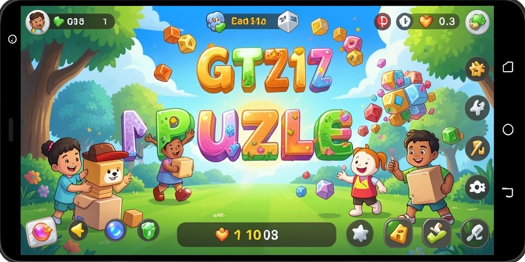 Screenshot gameplay GT777 menampilkan tantangan Puzzle yang seru.