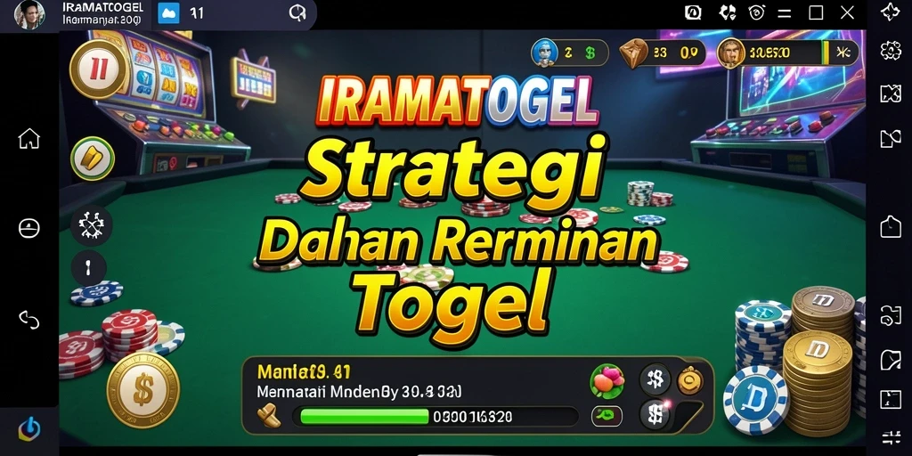 Tampilan menarik dari gameplay IRAMATOGEL yang penuh strategi.