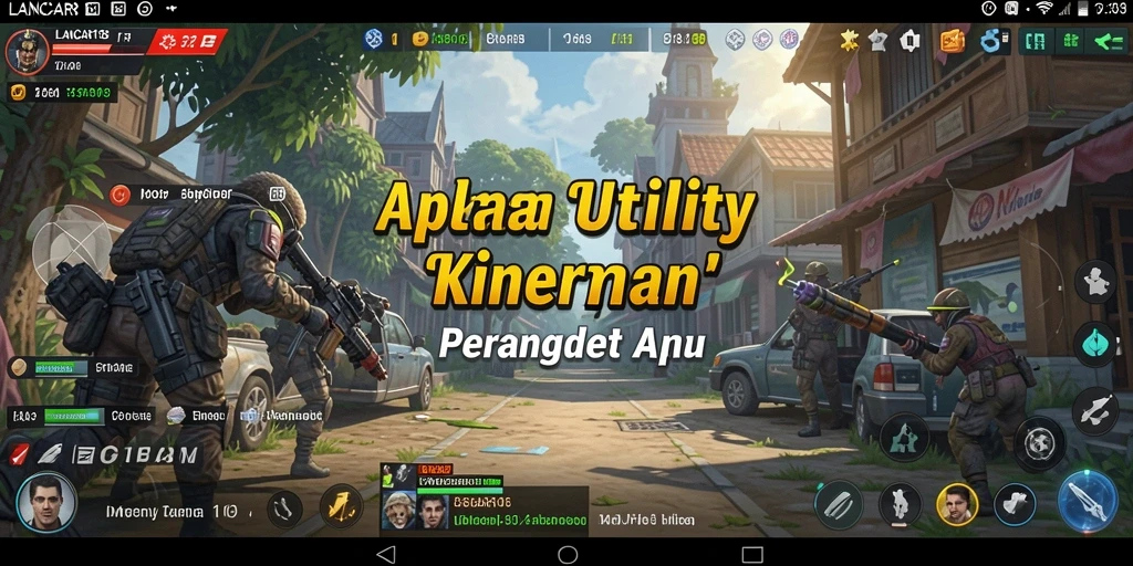 Tampilan utama LANCAR138 yang menampilkan fitur unggulan untuk optimasi perangkat.