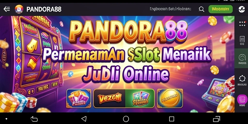 Tangkapan layar gameplay PANDORA88 menampilkan keseruan permainan slot yang mengasyikkan.