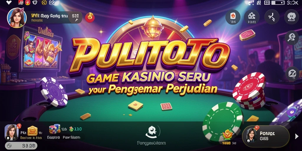 Screenshot utama PULITOTO menampilkan gameplay seru dan menantang di Kasino.