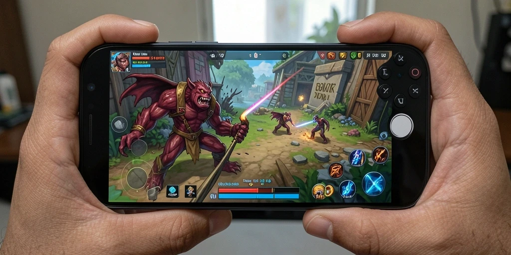Gameplay mendebarkan di RPOK yang menampilkan elemen Horror.