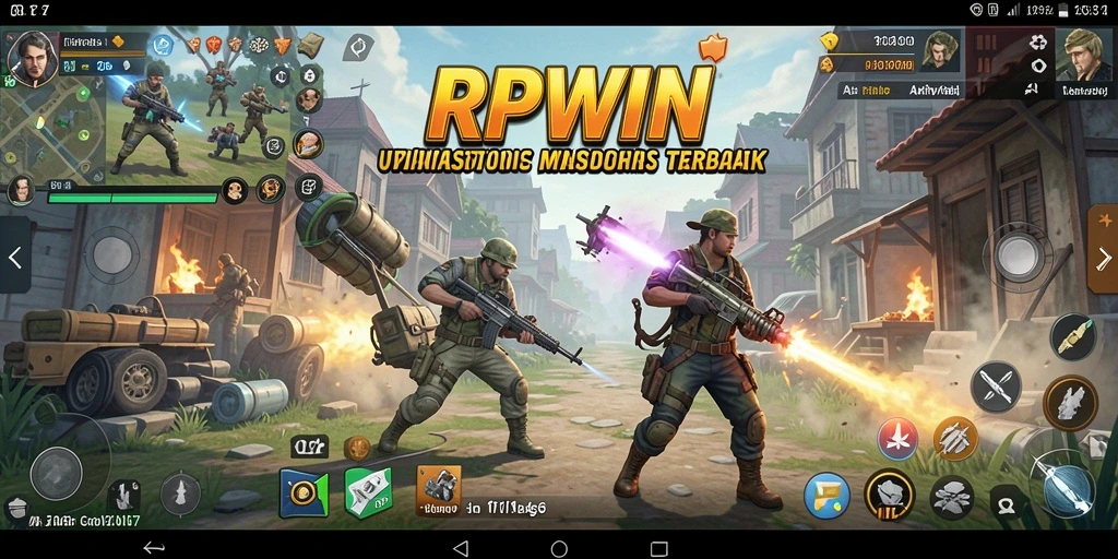 Tampilan antarmuka RPWIN yang sederhana dan efisien untuk aktivitas sehari-hari.