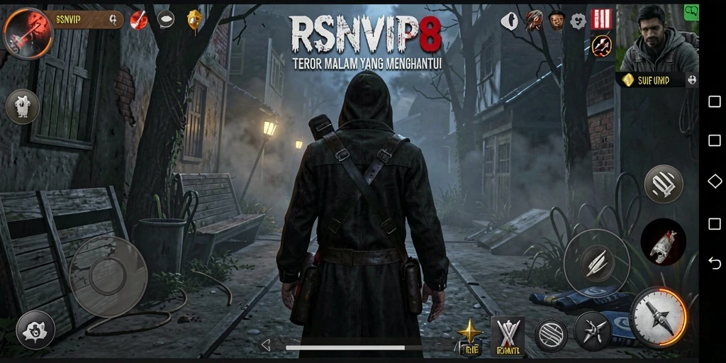 Gameplay menegangkan RSNVIP8 dengan atmosfer Horror yang mencekam.