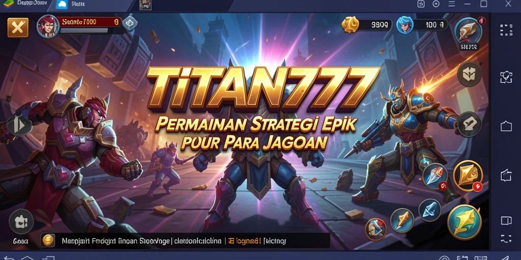 Menampilkan gameplay seru dan strategi mendalam dari TITAN777.