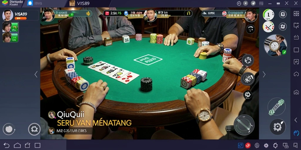 Tampilan screenshot utama game QiuQiu VISA89 dengan gameplay menarik.