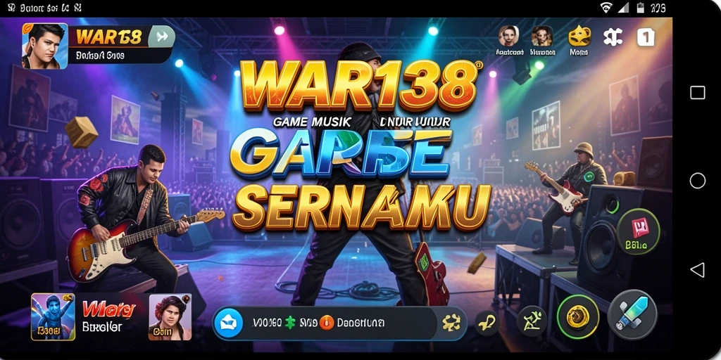 Tampilan gameplay <strong>WAR138</strong> yang seru dan interaktif dengan berbagai pilihan lagu.